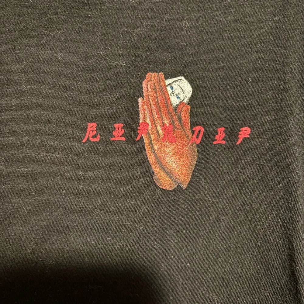 RIPNDIP Black Cotton Graphic Cat Short Sleeve T-Shirt - Picture 4 of 5